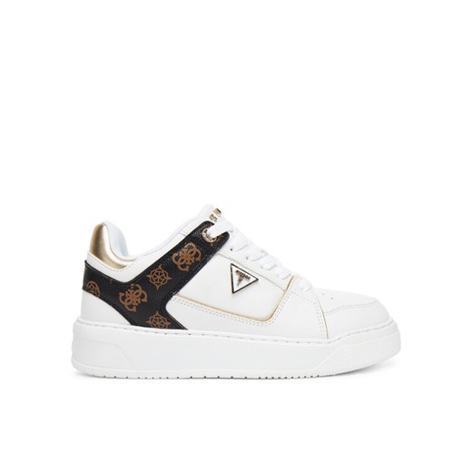 Sneakersy Guess FLTDEL FAL12 Biały ze sklepu eobuwie.pl w kategorii Buty sportowe damskie - zdjęcie 184255345