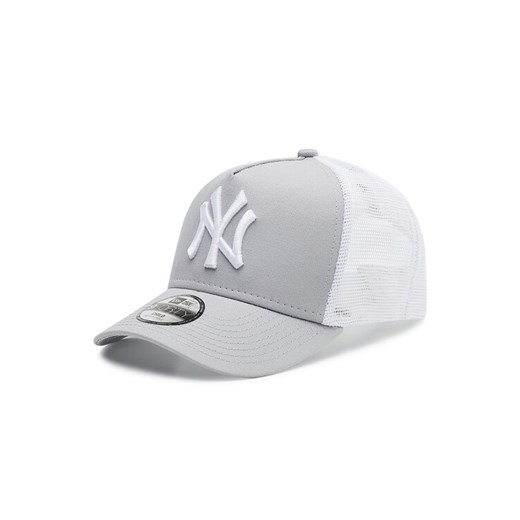 Czapka z daszkiem New Era Yankees A-Frame Trucker 12745565 Szary ze sklepu eobuwie.pl w kategorii Czapki dziecięce - zdjęcie 184255356