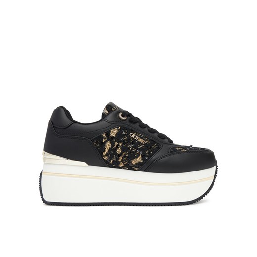 Sneakersy Guess FLTCM8 ELE12 Czarny ze sklepu eobuwie.pl w kategorii Buty sportowe damskie - zdjęcie 184255407