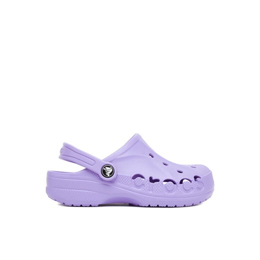 Crocs Klapki BAYA CLOG KIDS 207013-5PY Fioletowy ze sklepu MODIVO w kategorii Klapki dziecięce - zdjęcie 184256749