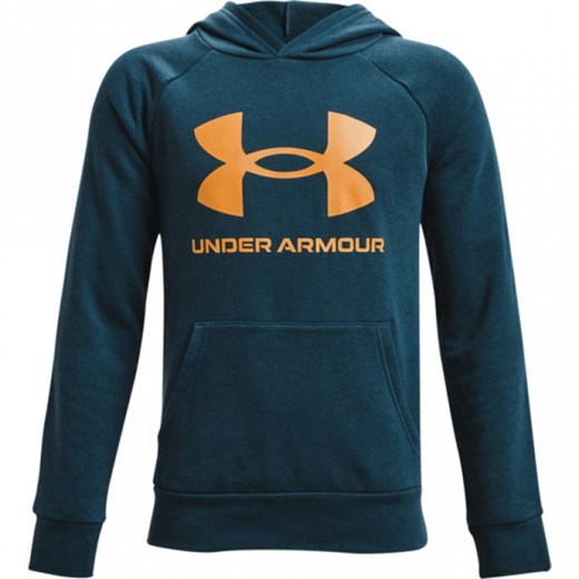 Chłopięca bluza treningowa nierozpinana z kapturem UNDER ARMOUR RIVAL FLEECE Under Armour S promocja Sportstylestory.com