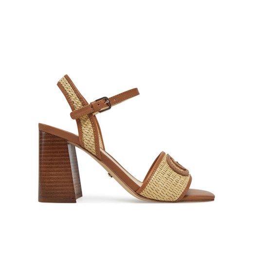 Guess Sandały FLJGNK FAB03 Beżowy ze sklepu MODIVO w kategorii Sandały damskie - zdjęcie 184257649