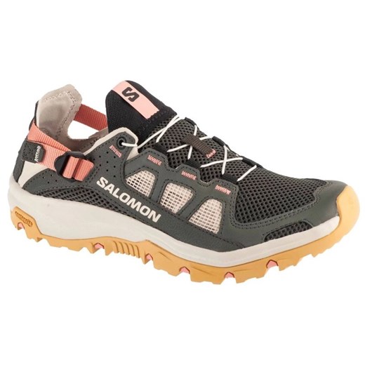 Buty Salomon Techamphibian 5 W L47750800 zielone ze sklepu ButyModne.pl w kategorii Buty sportowe damskie - zdjęcie 184258427