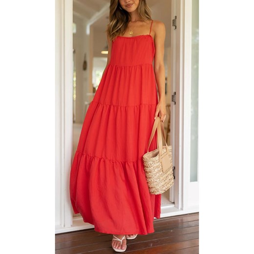 LA Angels Sukienka w kolorze czerwonym La Angels M promocyjna cena Limango Polska