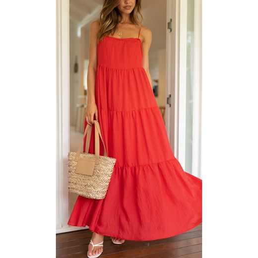 LA Angels Sukienka w kolorze czerwonym La Angels M promocja Limango Polska