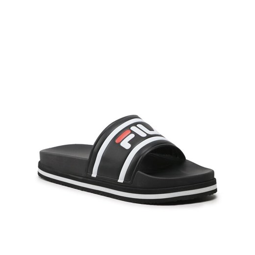 Fila Klapki Morro Bay Zeppa Wmn FFW0048 Czarny ze sklepu MODIVO w kategorii Klapki męskie - zdjęcie 184258885