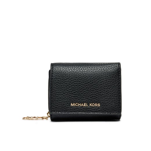 MICHAEL Michael Kors Mały Portfel Damski 32S4G8ED8L Czarny ze sklepu MODIVO w kategorii Portfele damskie - zdjęcie 184259385