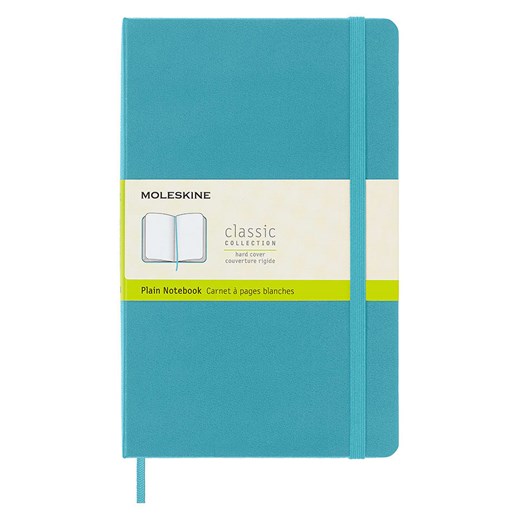 Moleskine Notatnik w kolorze turkusowym - 13 x 21 cm ze sklepu Limango Polska w kategorii Akcesoria biurowe - zdjęcie 184259949