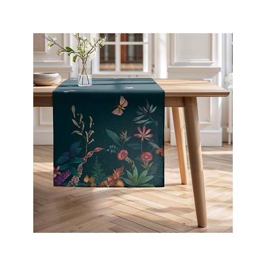 Mint Rugs Bieżnik &quot;Amapola&quot; w kolorze turkusowo-jasnoróżowym Mint Rugs 50x155 cm okazyjna cena Limango Polska