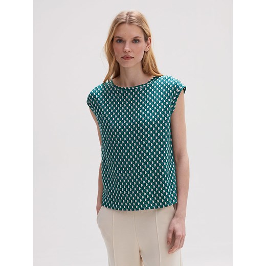 OPUS Bluzka w kolorze zielonym Opus 38 promocja Limango Polska