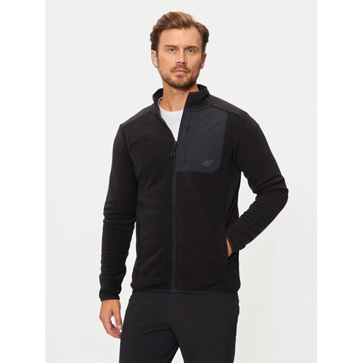 4F Polar 4FWAW24TFLEM250 Czarny Regular Fit ze sklepu MODIVO w kategorii Bluzy męskie - zdjęcie 184261625