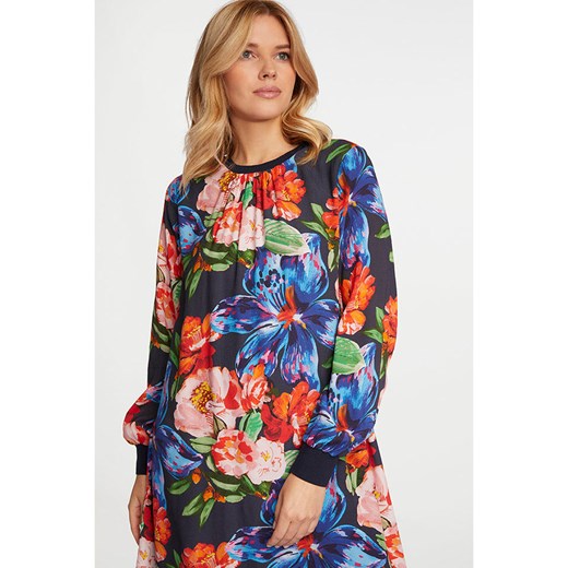 Rich &amp; Royal Sukienka w kolorze niebiesko-czerwonym Rich & Royal 38 Limango Polska okazyjna cena