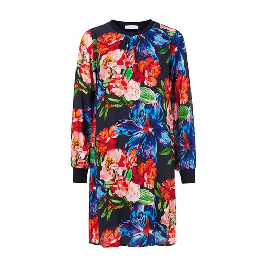 Rich &amp; Royal Sukienka w kolorze niebiesko-czerwonym Rich & Royal 38 okazyjna cena Limango Polska