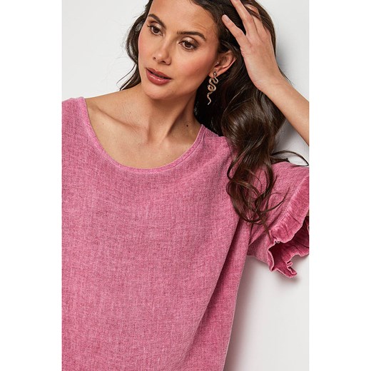 Lin Passion Bluzka w kolorze różowym Lin Passion 34/36 okazja Limango Polska