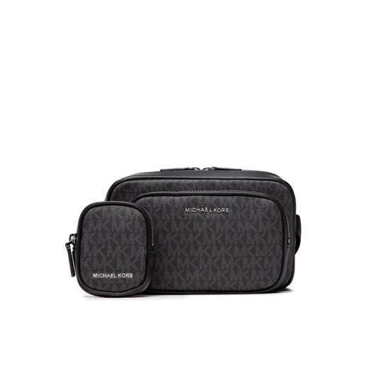 MICHAEL Michael Kors Saszetka Hudson 33U2LHDC2B Czarny ze sklepu MODIVO w kategorii Saszetki - zdjęcie 184263456