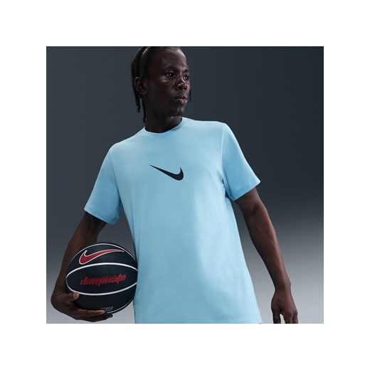 T-shirt męski Giannis - Niebieski ze sklepu Nike poland w kategorii T-shirty męskie - zdjęcie 184264255