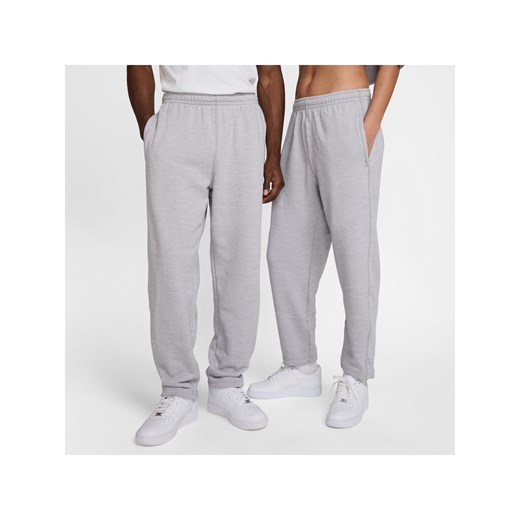 Spodnie z dzianiny z luźnymi nogawkami Nike Wool Classics - Szary ze sklepu Nike poland w kategorii Spodnie męskie - zdjęcie 184264267