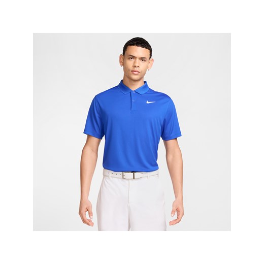 Męska koszulka polo do golfa Nike Dri-FIT Victory - Niebieski ze sklepu Nike poland w kategorii T-shirty męskie - zdjęcie 184264275