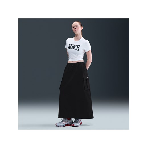 Damska luźna spódnica typu cargo Nike Sportswear - Czerń ze sklepu Nike poland w kategorii Spódnice - zdjęcie 184264339