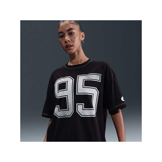 Damski T-shirt z krótkim rękawem Nike Sportswear - Czerń ze sklepu Nike poland w kategorii Bluzki damskie - zdjęcie 184264389