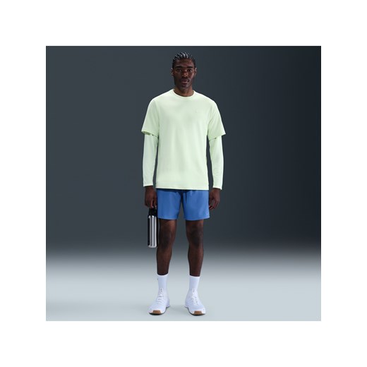 Męskie uniwersalne spodenki bez podszewki Dri-FIT Nike Unlimited 18 cm - Niebieski ze sklepu Nike poland w kategorii Spodenki męskie - zdjęcie 184264467