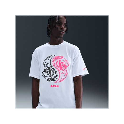 T-shirt męski LeBron Max90 - Biel ze sklepu Nike poland w kategorii T-shirty męskie - zdjęcie 184264546