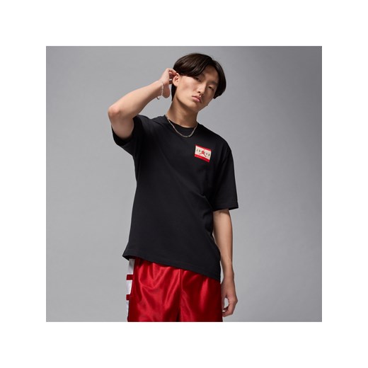T-shirt męski Jordan Brand - Czerń ze sklepu Nike poland w kategorii T-shirty męskie - zdjęcie 184264568