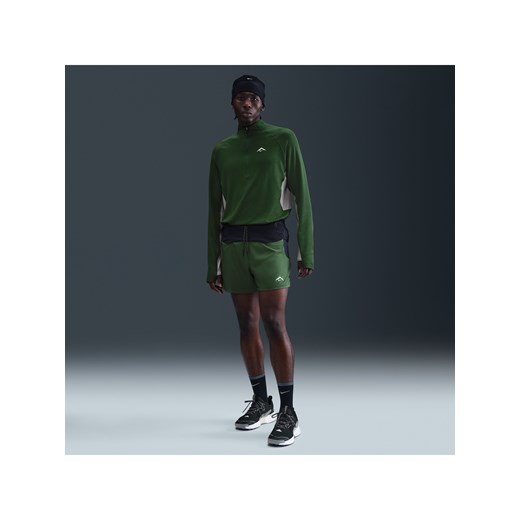 Męskie spodenki do biegania z wszytą bielizną Dri-FIT ADV Nike Trail Second Sunrise 13 cm - Zieleń ze sklepu Nike poland w kategorii Spodenki męskie - zdjęcie 184264578