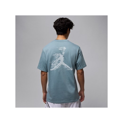 T-shirt męski Dri-FIT Jordan Sport - Szary ze sklepu Nike poland w kategorii T-shirty męskie - zdjęcie 184264776