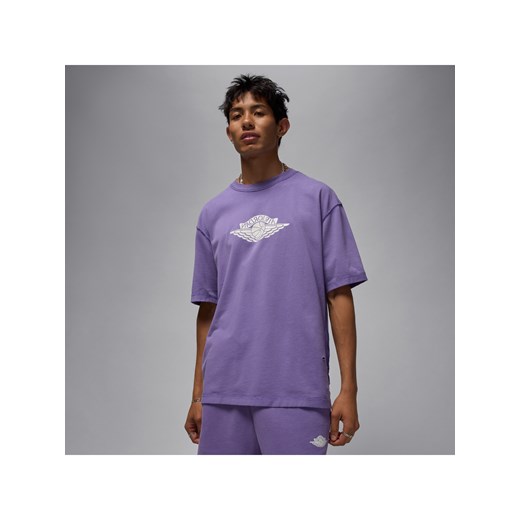 T-shirt męski Jordan Rare Air - Fiolet ze sklepu Nike poland w kategorii T-shirty męskie - zdjęcie 184264809