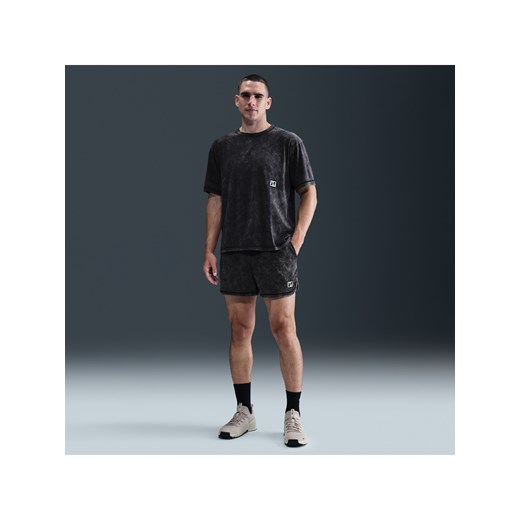 Męskie spodenki do fitnessu Dri-FIT 13 cm Nike Gym Heritage - Czerń ze sklepu Nike poland w kategorii Spodenki męskie - zdjęcie 184264828