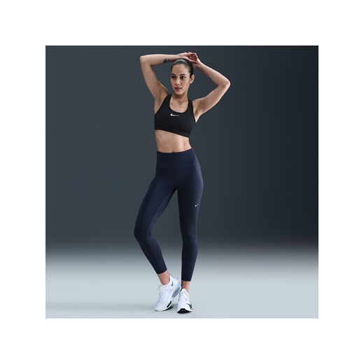 Damskie legginsy do biegania 7/8 z wysokim stanem Nike Tempo - Niebieski ze sklepu Nike poland w kategorii Spodnie damskie - zdjęcie 184264858