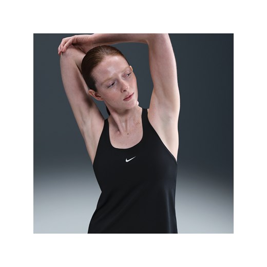 Damska koszulka bez rękawów Dri-FIT Nike Pro - Czerń ze sklepu Nike poland w kategorii Bluzki damskie - zdjęcie 184265036