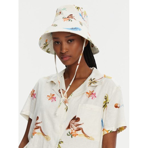 Kapelusz Seafolly Isla Palm 72120-HT Écru O_S eobuwie.pl