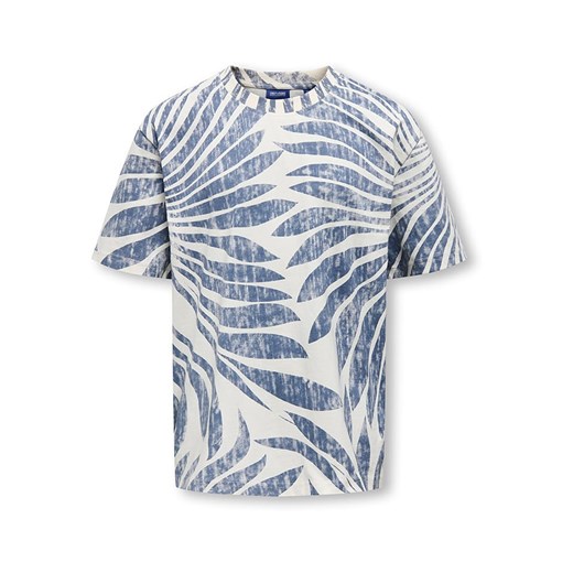 ONLY &amp; SONS Junior Koszulka &quot;Zeke&quot; w kolorze biało-niebieskim ze sklepu Limango Polska w kategorii T-shirty chłopięce - zdjęcie 184268296