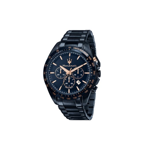 Maserati Zegarek R8873612054 Granatowy ze sklepu MODIVO w kategorii Zegarki - zdjęcie 184269386