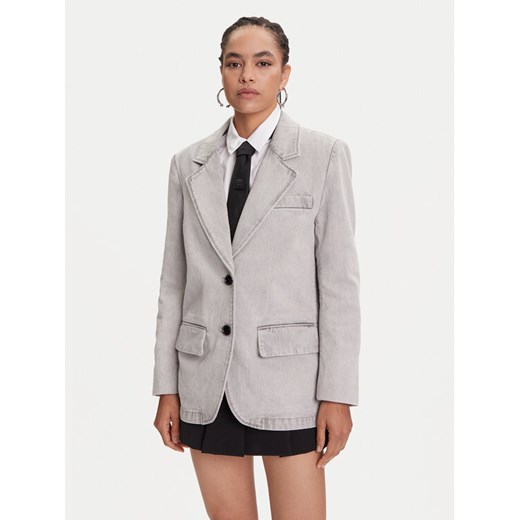 Miss Sixty Marynarka 6S1WJ58700 Szary Loose Fit ze sklepu MODIVO w kategorii Marynarki damskie - zdjęcie 184269406