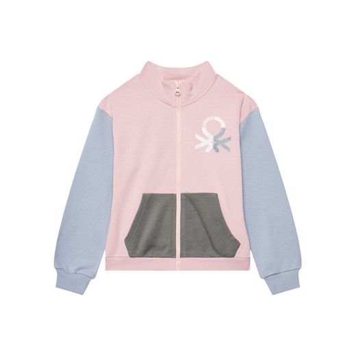 United Colors Of Benetton Bluza 3J68C504N Kolorowy Regular Fit ze sklepu MODIVO w kategorii Bluzy dziewczęce - zdjęcie 184269429