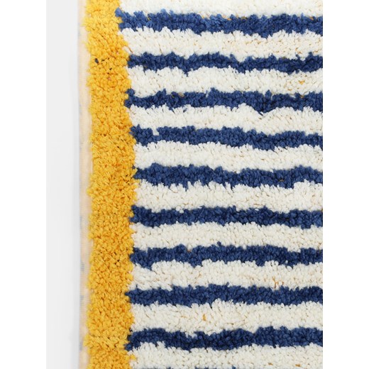 Sinsay - Mata łazienkowa w paski - granatowy Sinsay One Size Sinsay
