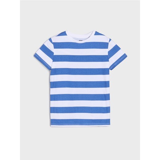Sinsay - Koszulka w paski - biały ze sklepu Sinsay w kategorii T-shirty chłopięce - zdjęcie 184270166