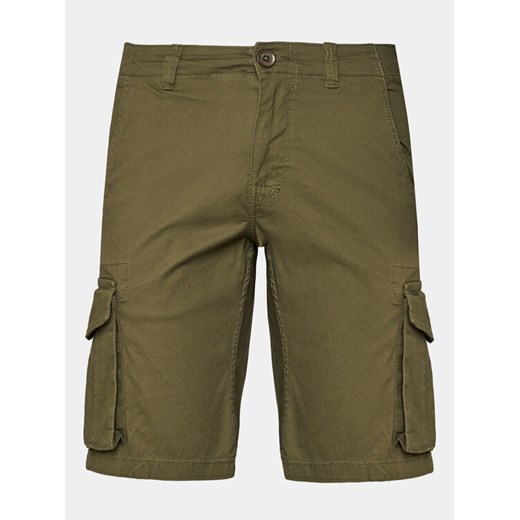 Only & Sons Szorty materiałowe Mike 22021459 Zielony Regular Fit ze sklepu MODIVO w kategorii Spodenki męskie - zdjęcie 184270635