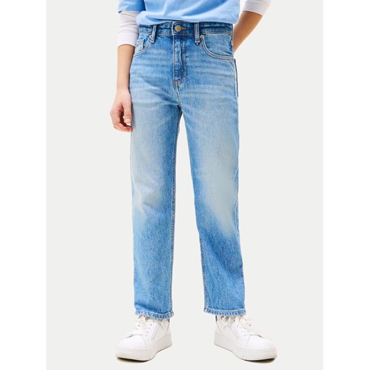 Tommy Hilfiger Jeansy Skater KB0KB10020 Niebieski Straight Fit ze sklepu MODIVO w kategorii Spodnie chłopięce - zdjęcie 184271828