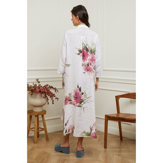 Plume Sukienka &quot;Calora&quot; w kolorze białym Plume L wyprzedaż Limango Polska