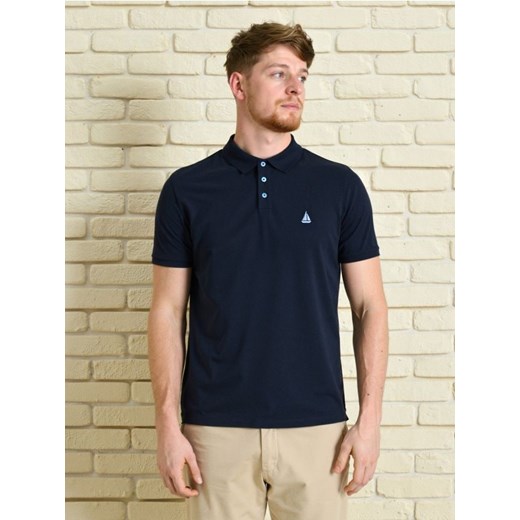 Sinsay - Koszulka polo - granatowy ze sklepu Sinsay w kategorii T-shirty męskie - zdjęcie 184276988