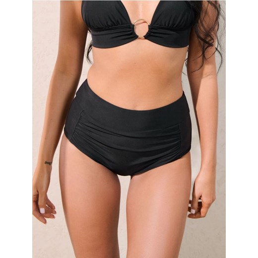 Sinsay - Dół od bikini ze średnim stanem - czarny ze sklepu Sinsay w kategorii Stroje kąpielowe - zdjęcie 184277117