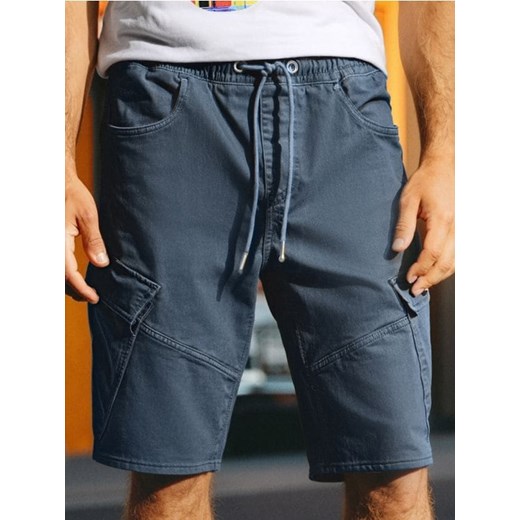 Sinsay - Szorty jeansowe jogger - niebieski ze sklepu Sinsay w kategorii Spodenki męskie - zdjęcie 184277259