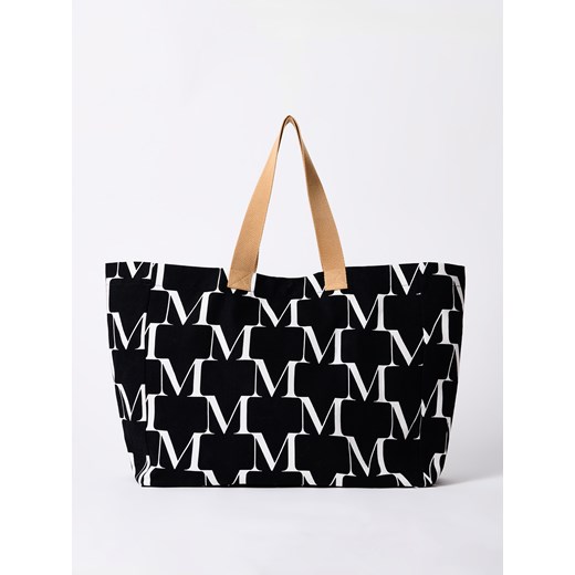Mohito - Płócienna torba w monogram - wielobarwny ze sklepu Mohito w kategorii Torby Shopper bag - zdjęcie 184277897