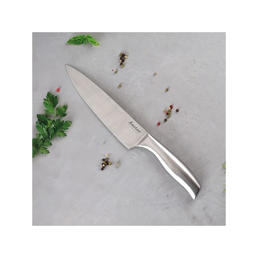 Sauter Nóż szefa kuchni w kolorze srebrnym - dł. 20 cm ze sklepu Limango Polska w kategorii Noże kuchenne - zdjęcie 184278218