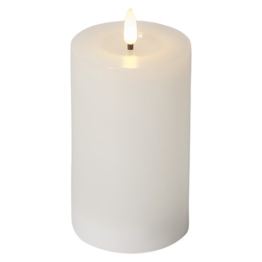 STAR Trading Świeca LED &quot;Flamme Flow&quot; w kolorze białym - wys. 15 cm ze sklepu Limango Polska w kategorii Świece i dyfuzory - zdjęcie 184278237