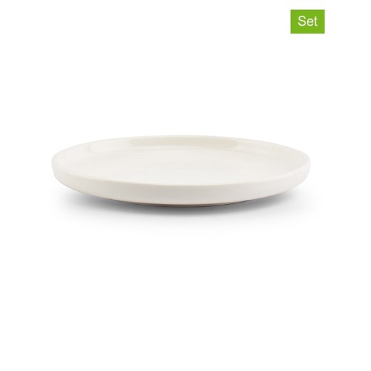 Salt and Pepper Talerze śniadaniowe (4 szt.) &quot;Nuo&quot; w kolorze białym - Ø 20,5 cm ze sklepu Limango Polska w kategorii Talerze - zdjęcie 184278478